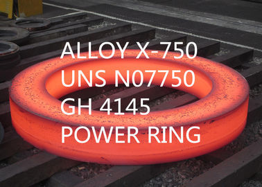 AS9100 High End โลหะผสมพิเศษอัลลอยความต้านแรงดึงสูง X-750 / UNS N07750 การปลอม