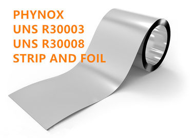 ฐานโลหะผสมโคบอลต์ Phynox alloy UNS R30003, R30008 สำหรับการแพทย์