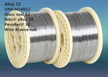 Glass Seal 52 โลหะผสมเหล็กนิกเกิลบาร์ / แถบสำหรับหลอดสุญญากาศและอิเล็กทรอนิกส์