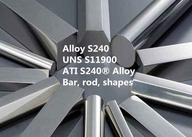 S240 บาร์ / เหล็กลวด / โลหะผสมพิเศษสำหรับอากาศยานและป้องกันแรงดึง 240ksi