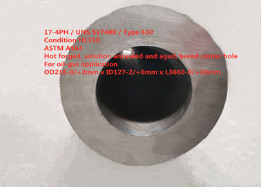 การตกตะกอนของ Martensitic การชุบแข็งสแตนเลส 17-4PH, SUS630 / S17400 ความหนาของผนังท่อหลอม